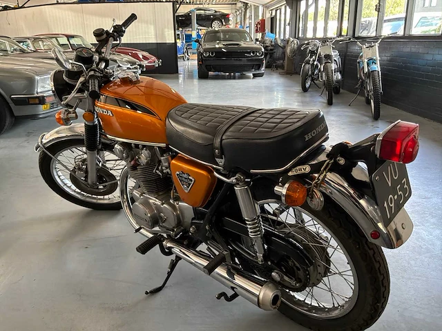 Honda cb450 k5 motorfiets - afbeelding 8 van  14