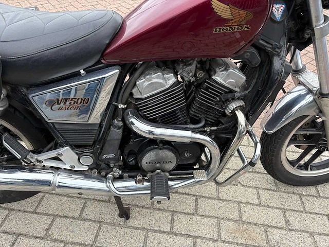 Honda chopper vt 500c shadow 1e eigenaar, mf-72-nd - afbeelding 9 van  10