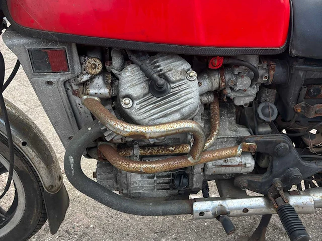 Honda cx 500 motorfiets schuurvondst - afbeelding 8 van  11