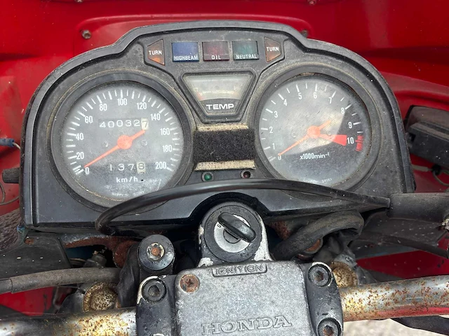 Honda cx 500 motorfiets schuurvondst - afbeelding 11 van  11