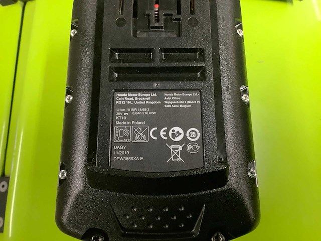Honda dpw3660xa accu's - afbeelding 2 van  5