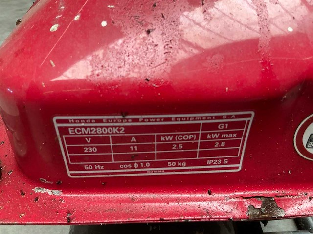Honda ecm2899 stroomgenerator - afbeelding 8 van  8