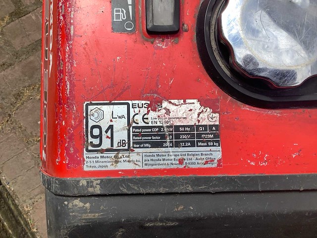 Honda eu30i stroomgenerator - afbeelding 4 van  4