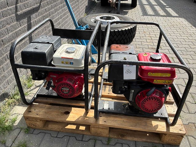 Honda / europower noodstroomaggregaat (2x) - afbeelding 3 van  3