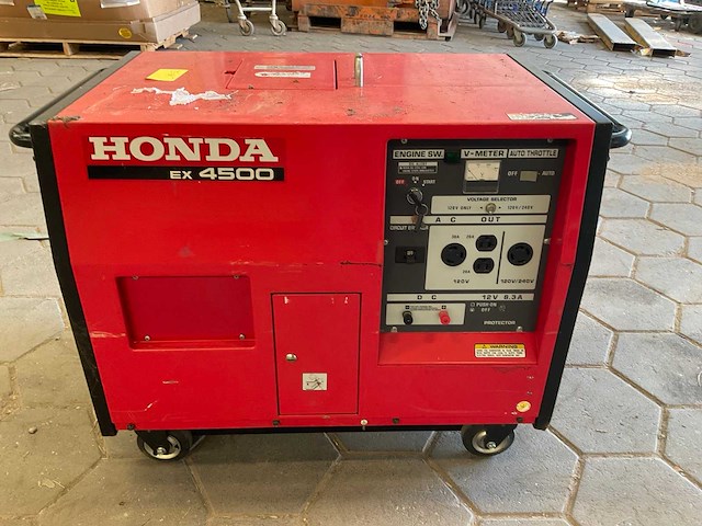 Honda ex4500 stroomgenerator - afbeelding 2 van  7