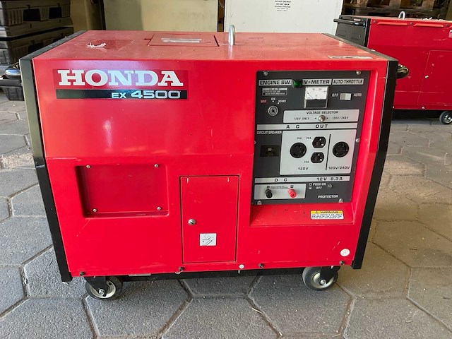 Honda ex4500 stroomgenerator - afbeelding 3 van  7