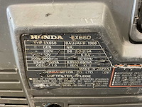 Honda ex650 noodstroomaggregaat - afbeelding 4 van  5