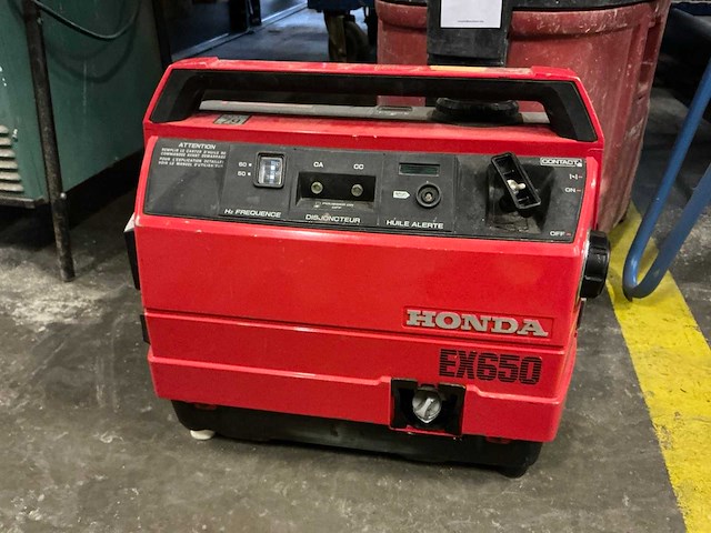 Honda ex659 stroomgenerator - afbeelding 1 van  6