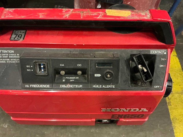 Honda ex659 stroomgenerator - afbeelding 2 van  6