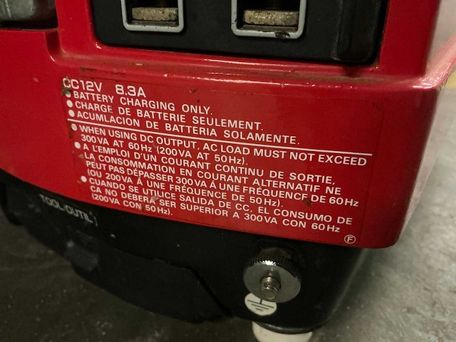 Honda ex659 stroomgenerator - afbeelding 6 van  6