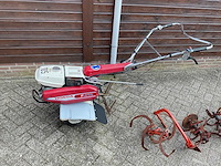 Honda f410 2 wielige tuintrekker - afbeelding 1 van  2