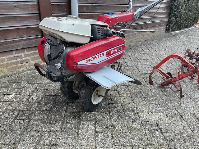 Honda f410 2 wielige tuintrekker - afbeelding 2 van  5
