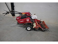Honda f810 landbouw bewerkingsmachine met schijvenegge en verkruimerrol