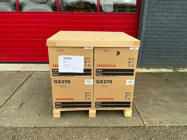 Honda gx270 ut2x-sx—q4-oh benzinemotor (8x) - afbeelding 14 van  18