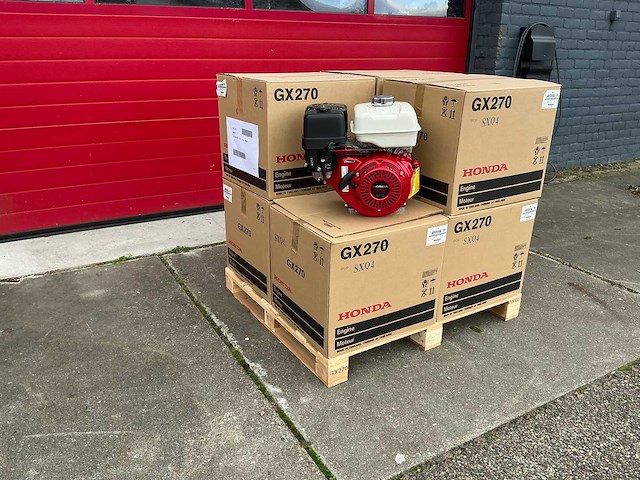 Honda gx270 ut2x-sx—q4-oh benzinemotor (8x) - afbeelding 4 van  18