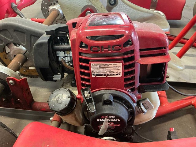 Honda gx35 4 stroke kinder kart - afbeelding 4 van  7