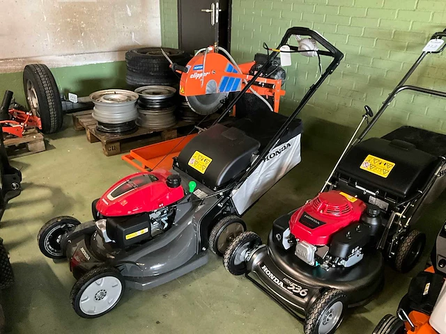 Honda hrh 536 hx benzine grasmaaier - afbeelding 1 van  7