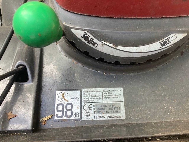 Honda hrx537 grasmaaier - afbeelding 5 van  5