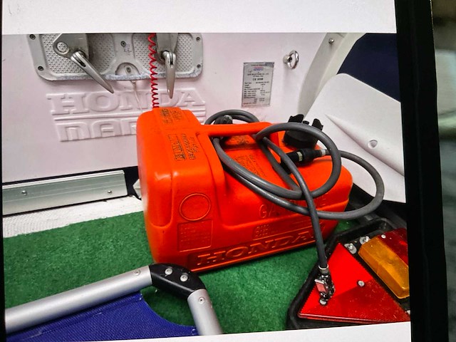 Honda marine mx-400 rubberboot - afbeelding 4 van  15