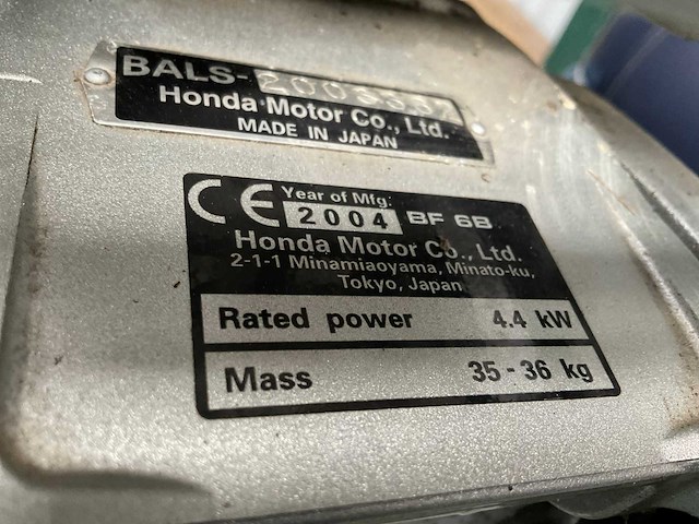 Honda marine mx-400 rubberboot - afbeelding 6 van  15