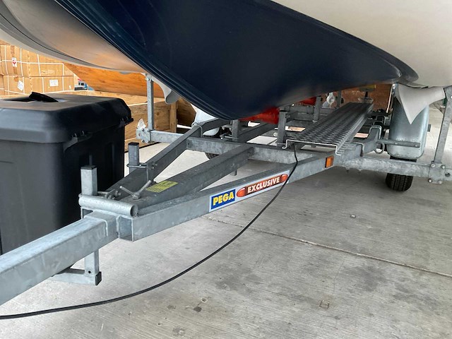 Honda marine mx-400 rubberboot - afbeelding 10 van  15