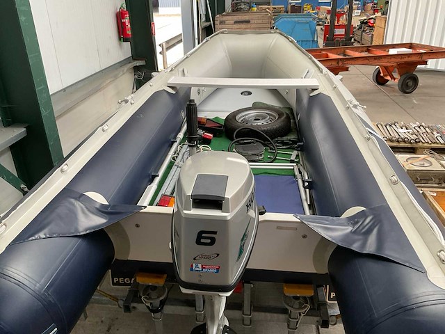 Honda marine mx-400 rubberboot - afbeelding 15 van  15