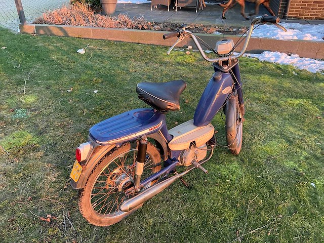Honda novio 50 oldtimer brommer 4 takt - afbeelding 5 van  11