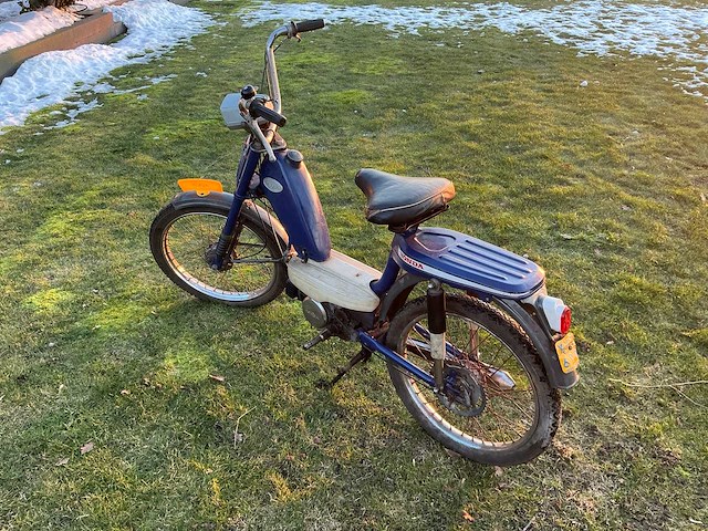 Honda novio 50 oldtimer brommer 4 takt - afbeelding 6 van  11