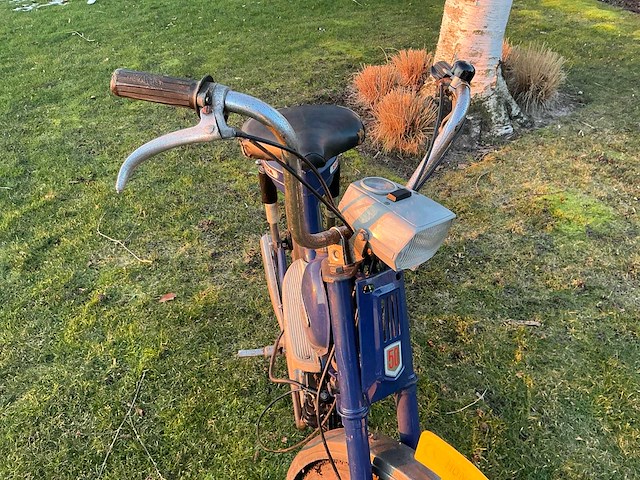 Honda novio 50 oldtimer brommer 4 takt - afbeelding 9 van  11