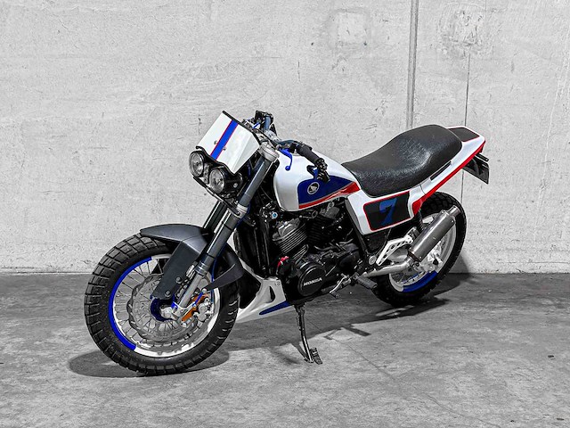 Honda vt 500e shadow chopper flat tracker 498cc 1983, mp-30-tx motorfiets - afbeelding 2 van  14