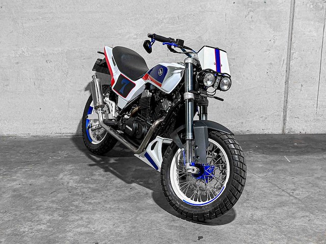 Honda vt 500e shadow chopper flat tracker 498cc 1983, mp-30-tx motorfiets - afbeelding 10 van  14