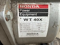 Honda wt 40x vuilwaterpomp - afbeelding 4 van  4