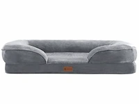 Hondenbed / hondenmand sheena l - 98 x 70 cm - grijs - afbeelding 6 van  11
