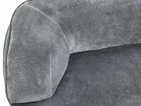 Hondenbed / hondenmand sheena l - 98 x 70 cm - grijs - afbeelding 8 van  11