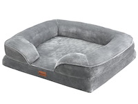 Hondenmand / kattenmand sheena m - 72 x 60 cm - grijs - afbeelding 1 van  11