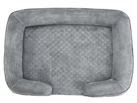 Hondenmand / kattenmand sheena xl - 105 x 82 cm - grijs - afbeelding 3 van  11