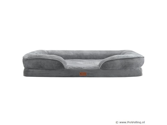 Hondenmand / kattenmand sheena xl - 105 x 82 cm - grijs - afbeelding 6 van  11