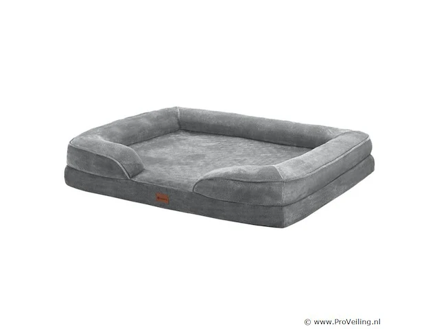 Hondenmand / kattenmand sheena xl - 105 x 82 cm - grijs - afbeelding 1 van  11