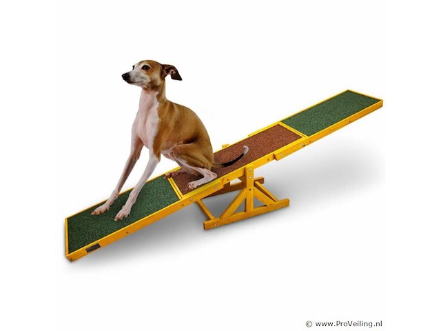 Hondenwip tot 50 kg dennenhout - afbeelding 1 van  7