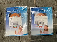 Hondje met bot folie ballon (200x) - afbeelding 1 van  4