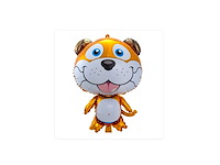 Hondje met bot folie ballon (200x) - afbeelding 3 van  4