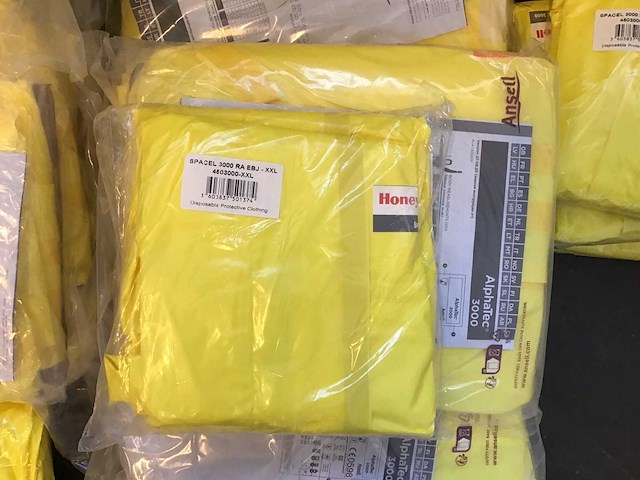 Honey well/ ansell breaking bad beschermingsoveralls (125x) - afbeelding 3 van  5