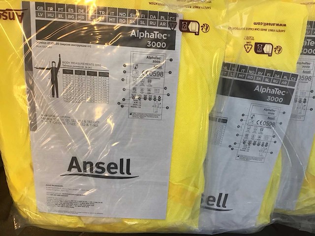 Honey well/ ansell breaking bad beschermingsoveralls (125x) - afbeelding 4 van  5