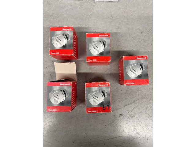 Honeywell - 2080 fl - thermostatisch regelelement/thermostaatkop (5x) - afbeelding 1 van  3