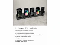 Honeywell - c60 - handscanner - handscanners met laadstation (5x)