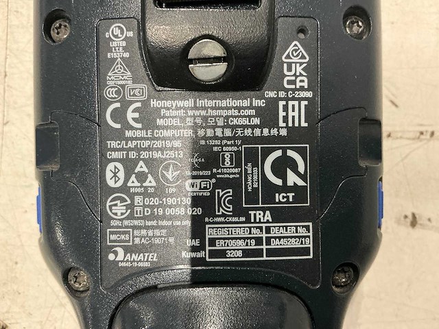 Honeywell - ck65lon - handheld terminal (4x) - afbeelding 4 van  4
