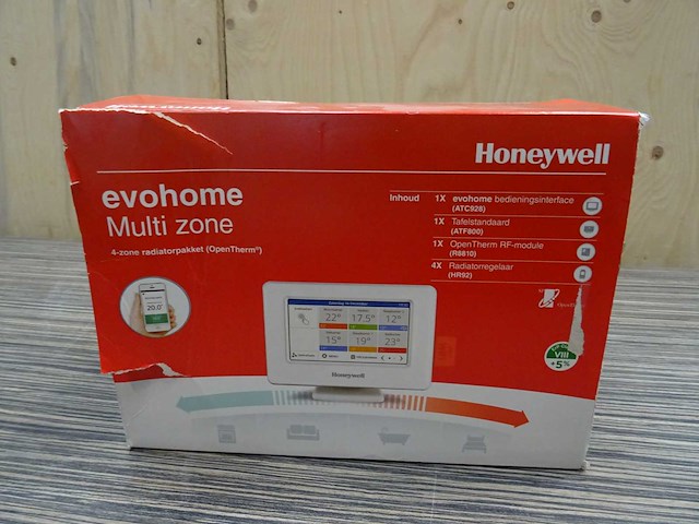 Honeywell - evohome - slimme thermostaat met 4 zones - afbeelding 1 van  1
