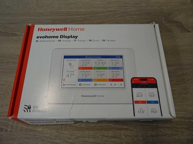 Honeywell - evohome display - atc938g4000 - bedieningspaneel - afbeelding 1 van  1