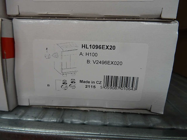 Honeywell - hl1096ex20 - h-onderblok haaks (10x) - afbeelding 2 van  2