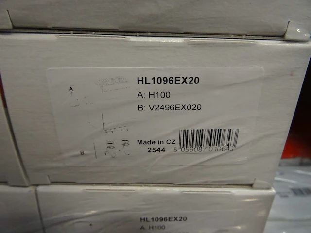 Honeywell - hl1096ex20 - h-onderblok haaks (48x) - afbeelding 2 van  3
